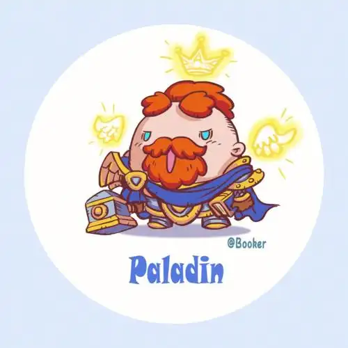 卡通头像原创魔兽q版同人插画留念