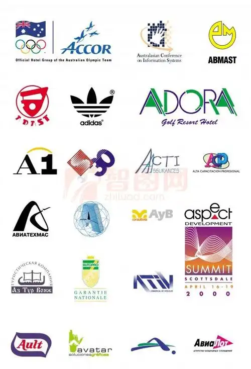 ai国外矢量标志logo图案