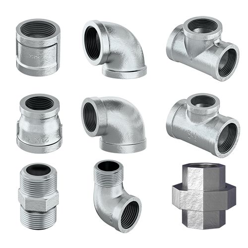 4分dn15过桥弯头玛钢管件镀锌外牙内丝接头弯头