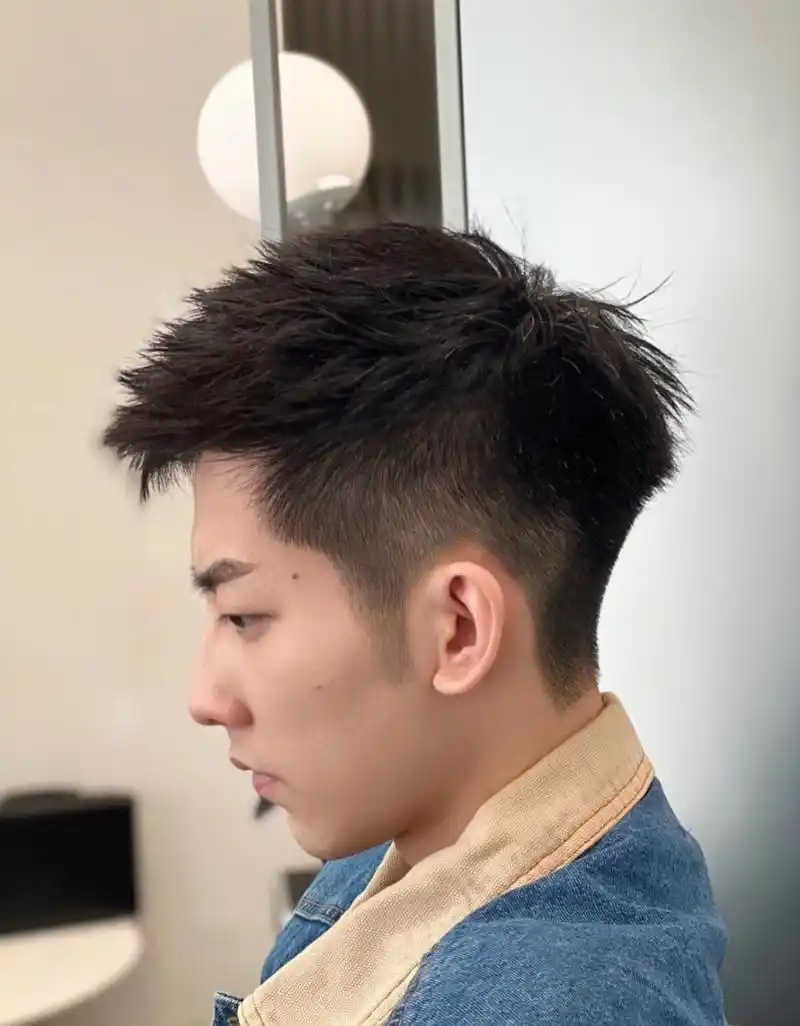 这发型 谁看了不爱 摩根碎盖头 泉州男士烫 78小清新 发型 女孩都