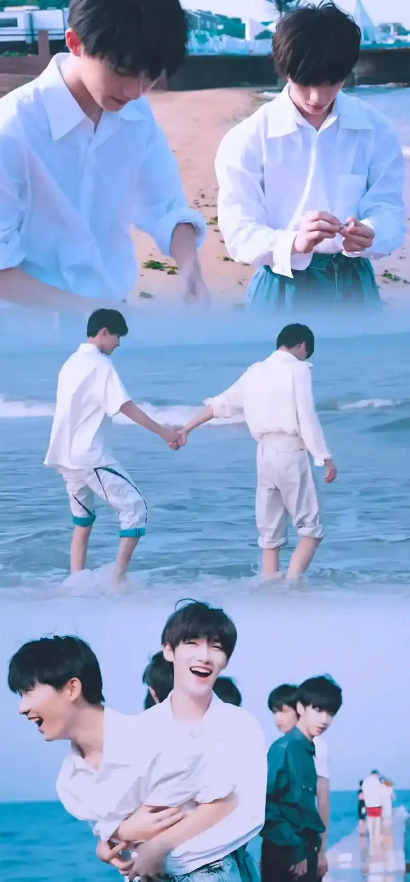 祺鑫 #壁纸图片 #壁纸分享 #物料 #少年感 #海边 # - 抖音