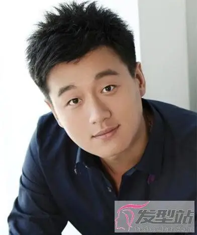 微胖男生发型设计体型再胖也酷炫帅气