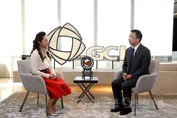 《产融面对面》走进协鑫科技 br />