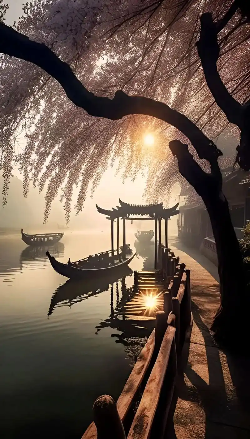 烟雨江南.烟雨江南,墨染秀水,醉倒江南美景中#烟雨江南 #唯 - 抖音