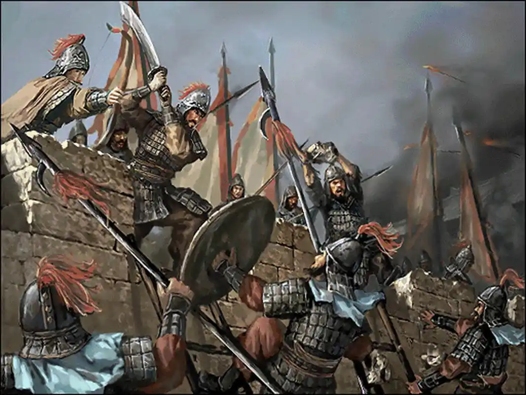 "赵无恤怒视智瑶:"因为我能忍!"智瑶狂笑:你忍给我看看!