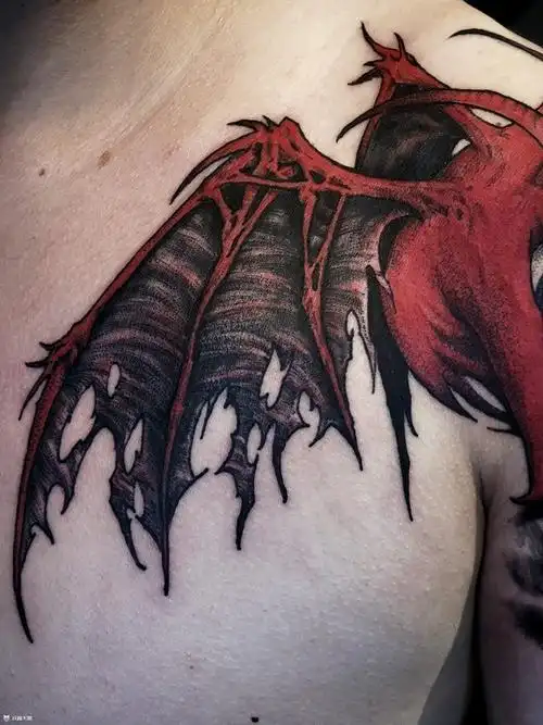 骷髅恶魔纹身图案大全 - 纹身大咖