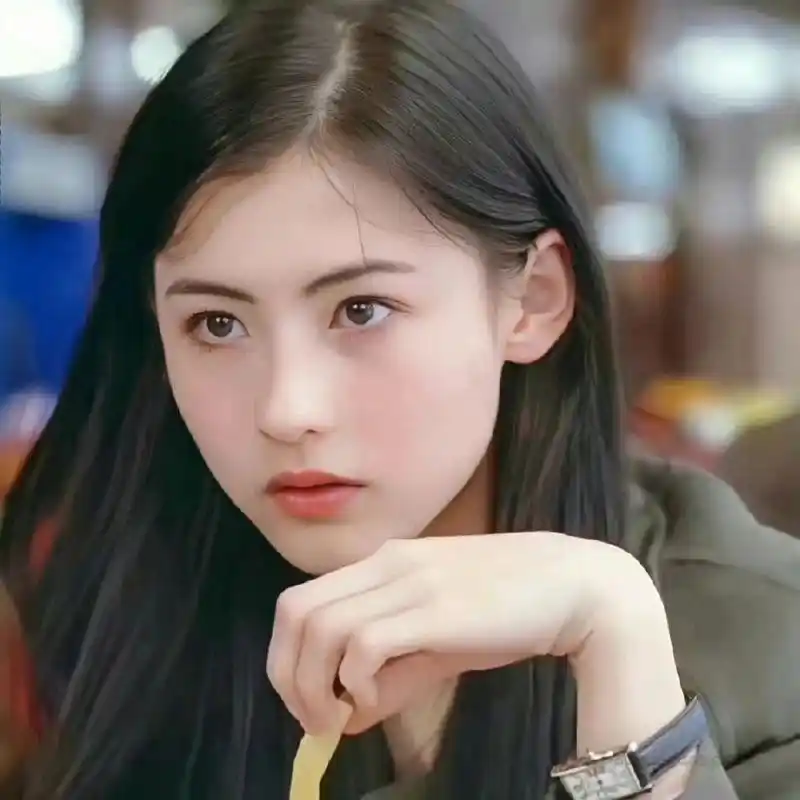 张柏芝   年轻时颜值封神!  今天也是沉浸在姐姐绝世美颜中的一天