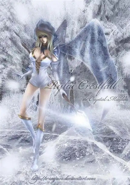 dota火女和冰女一起的壁纸