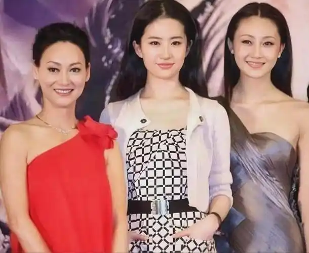 你感觉到没有:右边这位姑娘,比刘亦菲长得还漂亮!