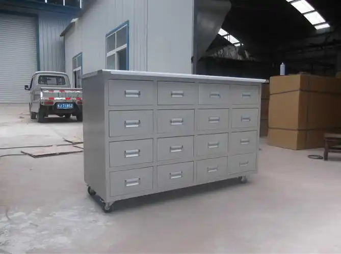 不锈钢中药柜调剂台50斗钢制中药橱斗柜药品柜厂家直销批发