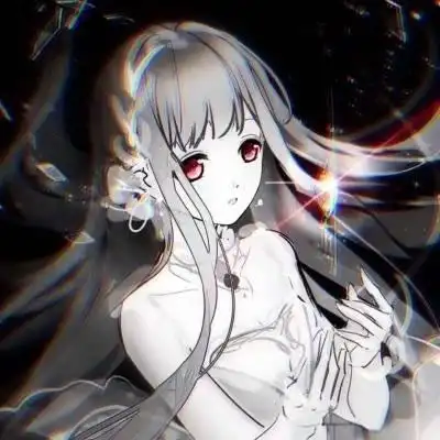 动漫黑暗系女生头像