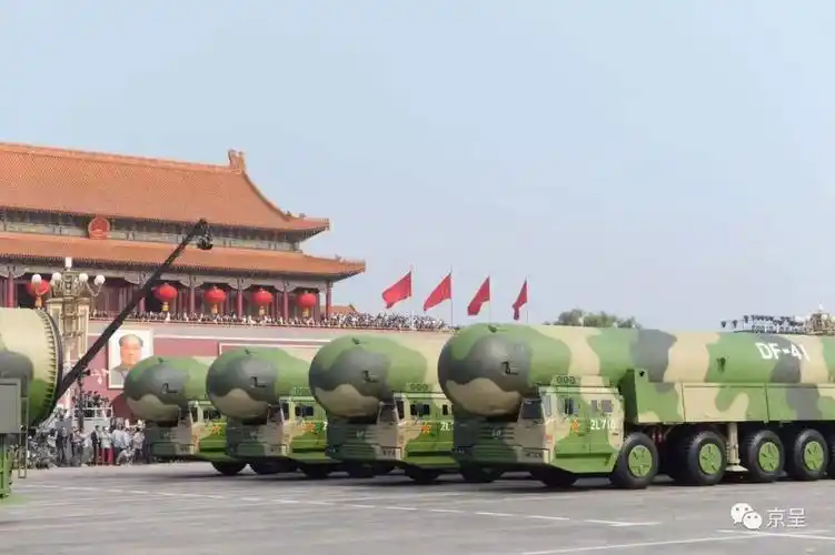 2019阅兵式图集受阅官兵集结完毕东风41亮相国庆