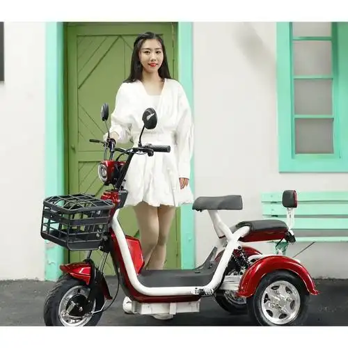 雅迪电动车电动三轮车小型代步车人休闲车双成人同款迷你女士家用买菜