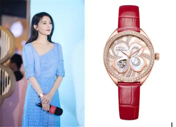 时间,自有圆满——飞亚达品牌代言人高圆圆亮相开业仪式