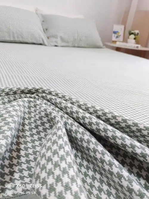 山东特产纯棉老粗布凉席