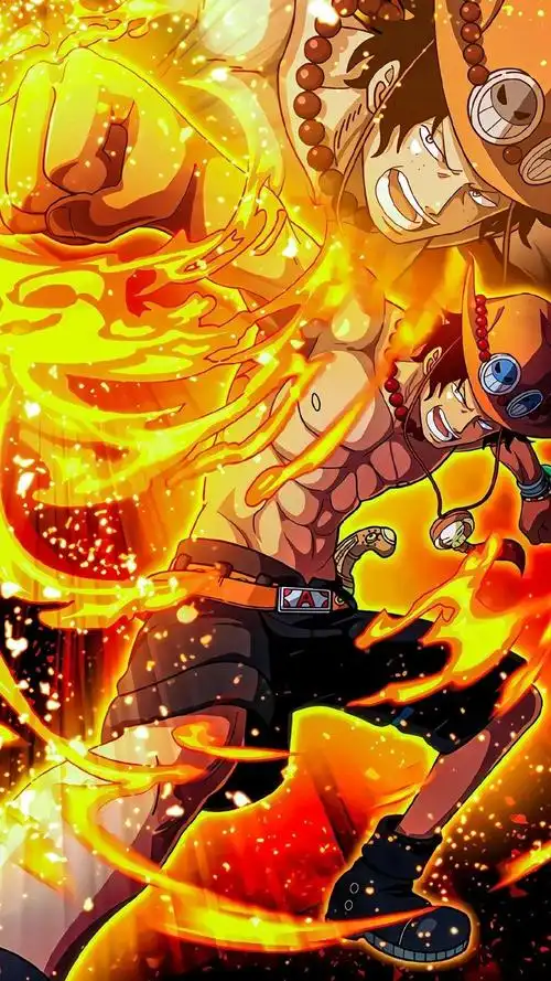 海贼王的火拳艾斯