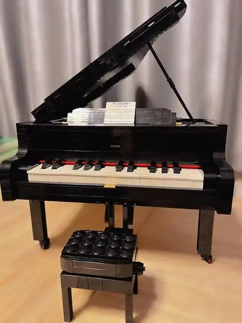 乐高2132193丨等比例缩小版钢琴~咱就说乐高的质感是很多积木玩具比