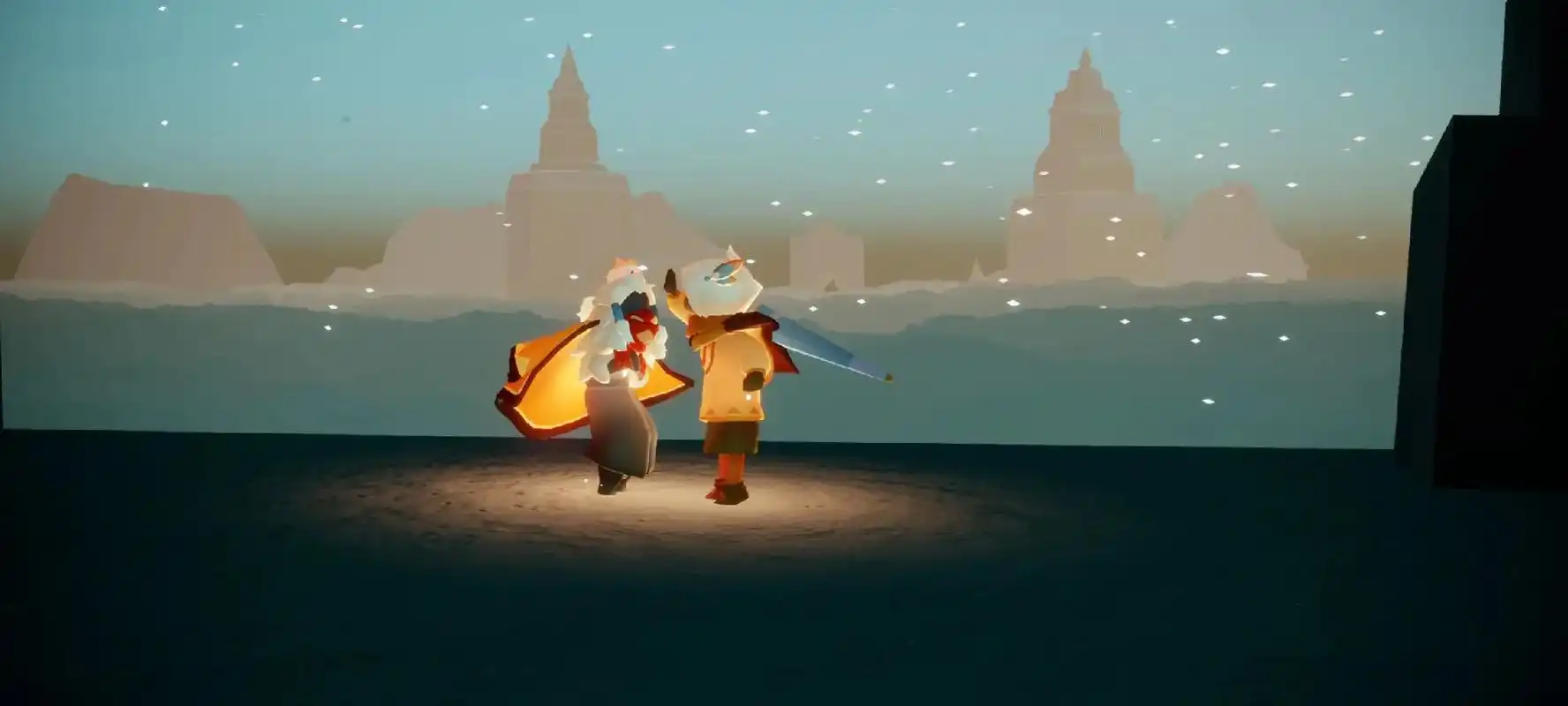 光遇落雪城堡打卡