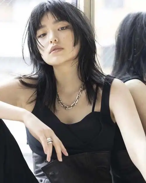 解决厚重发型碎发层次感