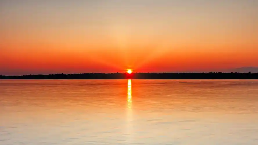 唯美浪漫夕阳风景桌面壁纸
