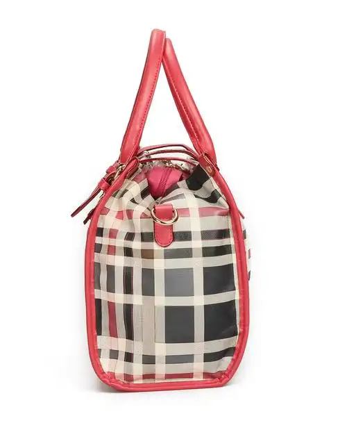 保罗威特polo villae箱包专场-格子手拎斜跨时尚女包