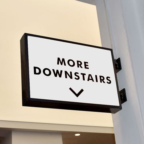 灯箱户外防水广告牌店铺门头奶茶招牌双面侧挂灯箱