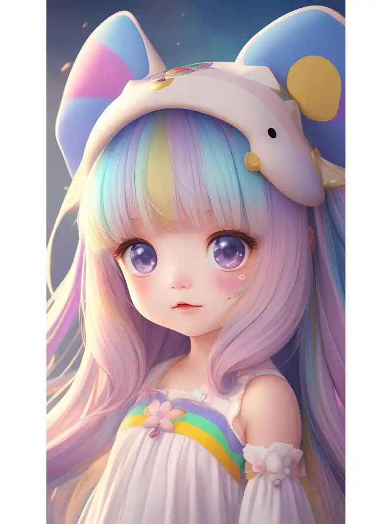 可爱的皮卡丘小女孩