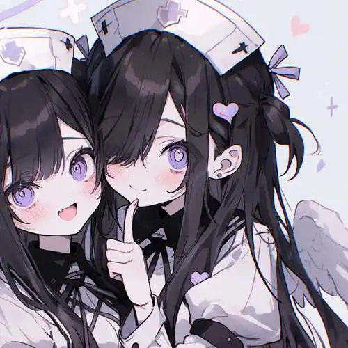 闺蜜头像##动漫头像##动漫闺蜜头像##闺头