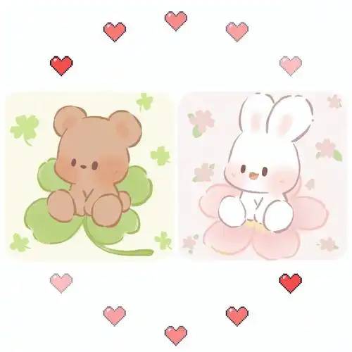 2021超可爱情侣头像