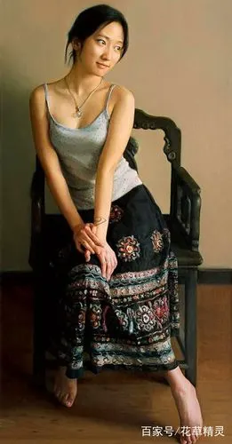 侯志民人物油画作品