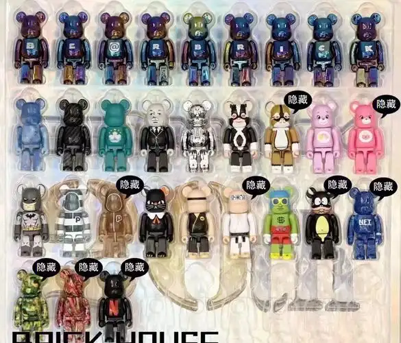 bearbrick43代盲盒