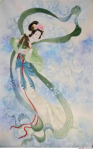 飞天-乌鲁木齐三屯碑"飞天"女神雕塑