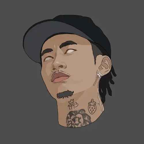 rapper插画头像合集