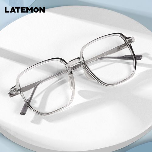latemon浪特梦许凯同款眼镜框镜架女配近视镜片素颜眼镜架