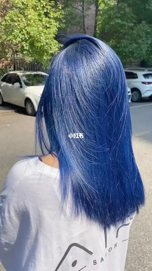 蓝发色#邵阳染发#刘成老师_发色_染发_探店_大海_邵阳探店_时尚_发型