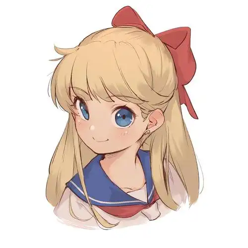 这组美少女战士卡通画好好看啊