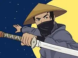 古代蒙面剑客,跟今天的口罩有关系吗?丨公众号插画