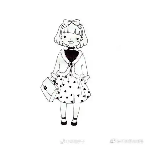 拿魔法棒的仙女简笔画,卡通表情图彼得班的小仙女迪士尼公主简笔画