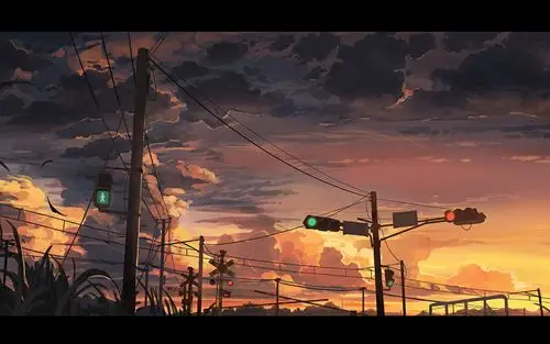 唯美动漫电脑桌面壁纸图片