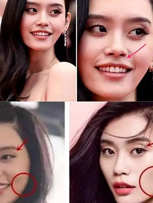 遥想当年奚梦瑶超模时期还是极具东方韵味的冷酷超模脸,如今摇身一变