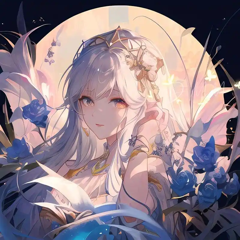 动漫女头|高颜值小众宝藏动漫头像       由无界ai生成