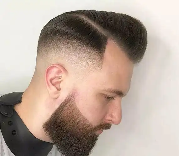 男士渐变发型帅就一个字我只说一次