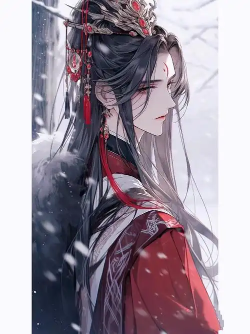 今日高冷古风美男子头像