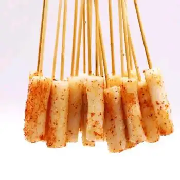 年糕小串烧烤手把串半成品100串油炸涮锅食材串串年糕条素食小串 1000