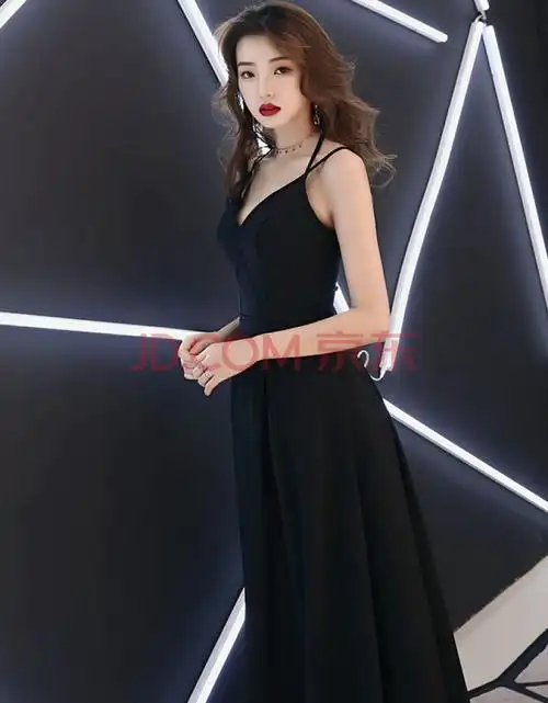 晚宴晚礼服女2019新款宴会高贵优雅仙气酒会宴会名媛生日派对显瘦