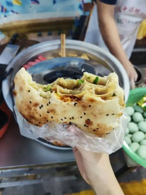 厦门探店|烧饼夹一切!