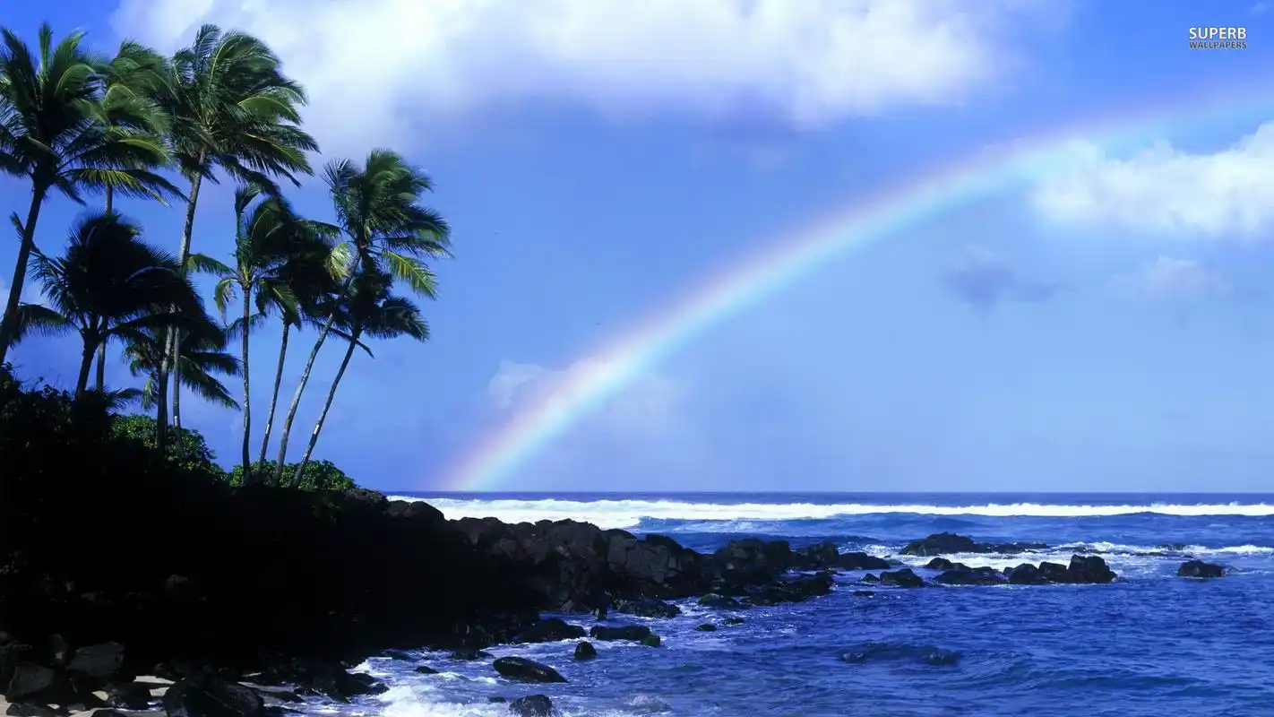 夏季清爽风景桌面壁纸