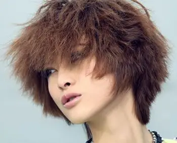 短发锡纸烫效果图 锡纸烫发中短发型图片(2)