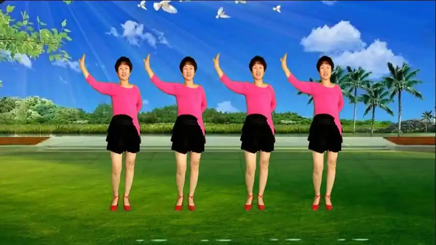 40步广场舞《碎心石》柔美抒情好听好看,忧伤情歌,动感易学