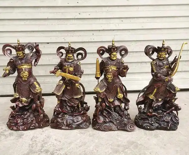 四大天王摆件大额优惠券